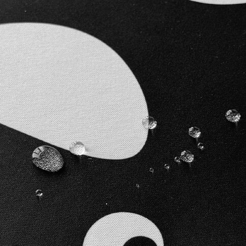 Playmax Paw Print Mouse Mat Black