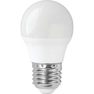 Edapt LED E27 Fancy Round Light Bulb 5.5W Warm White 2 Pack
