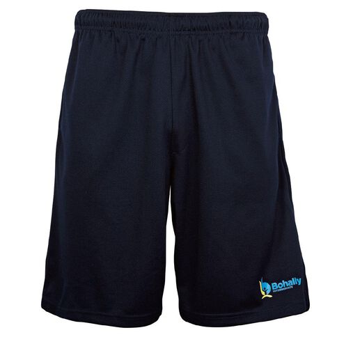 Schooltex Bohally Airmesh Sport Shorts with Screenprint