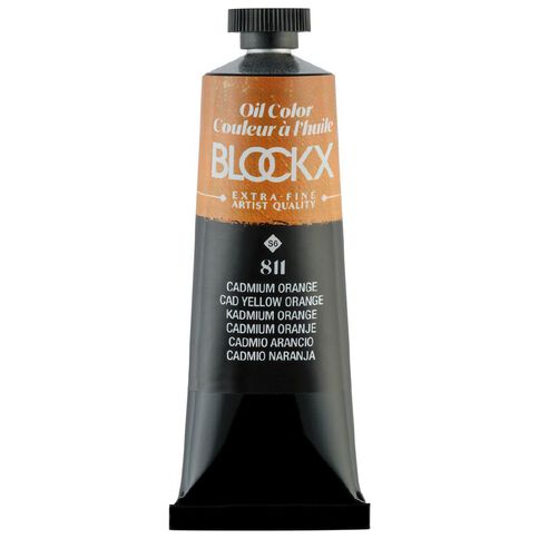 BLOCKX Oil Tube 35ml S6 811 Cadmium Orange