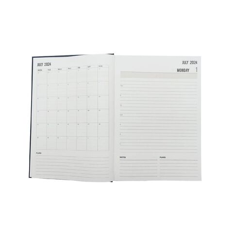 WS 2024/2025 Mid Year Diary Date To Page Blue A4