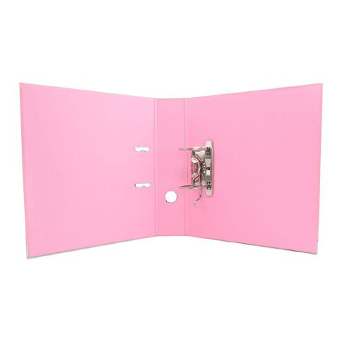 WS Lever Arch File Pink