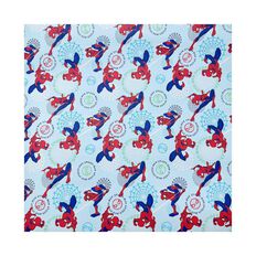 Spider-Man Book Covering 45cm x 1m Light Blue