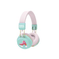 Summer Soiree Wireless Headphones Pink & Green