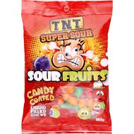 TNT Sour Fruits 180g