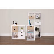 Living & Co Valencia Cube Storage Shelf Insert White