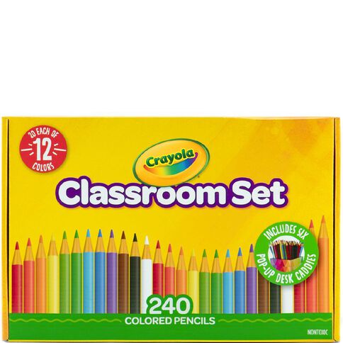 Crayola 240 Pack Colored Pencil Classpack