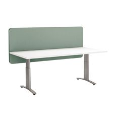 Boyd Visuals Desk Screen Modesty Panel Turquoise 1800mm
