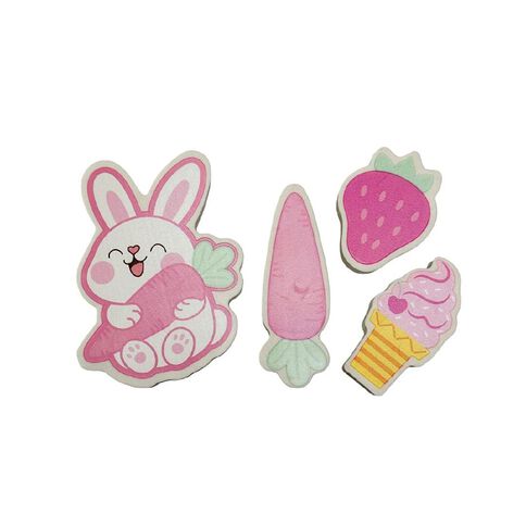 Uniti Kids Playful Simplicity Novelty Eraser Set