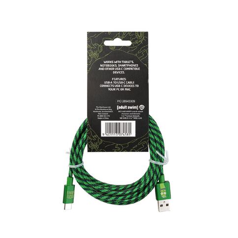 Rick and Morty USB-C Cable 2m