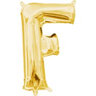 Amscan Small-Size Air Letter F Gold