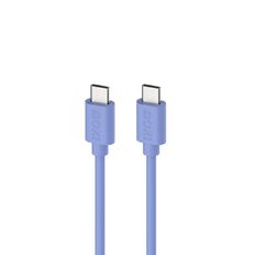 Moki USB-C to USB-C SynCharge Cable 1m - Ultra Blue