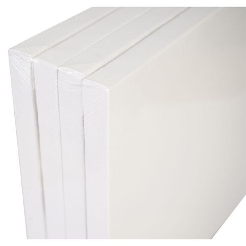 Uniti Value Blank Canvas 16in x 20in 4 Pack