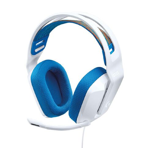 Logitech G335 Wired Gaming Headset White White