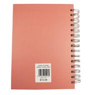 Diary 2022 Day To Plan Floral Pink A5
