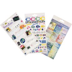 Uniti Sticker Book Travel 16  Sheets