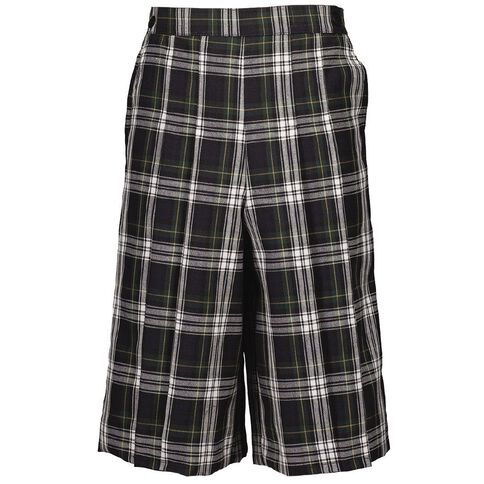 Schooltex Wool/Polyester Tartan Pleated Culottes