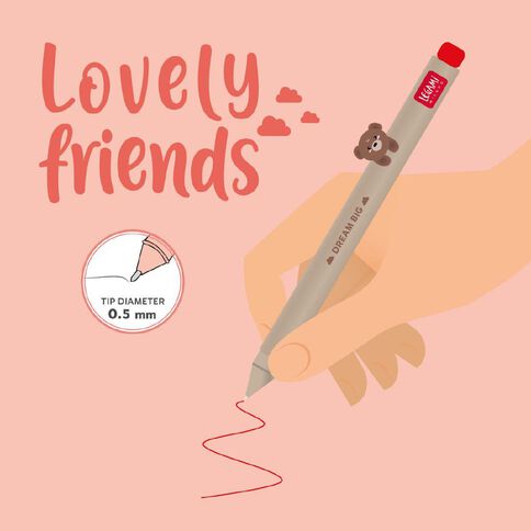 Legami Gel Pen Teddy