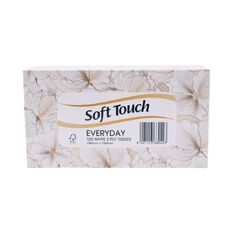Soft Touch Facial Tissues 2-Ply 120 Pack