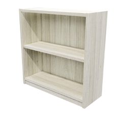 Zealand Commercial Bookcase 2 Tier Coastal Elm