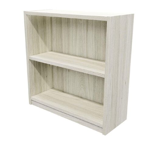 Zealand Commercial Bookcase 2 Tier Coastal Elm