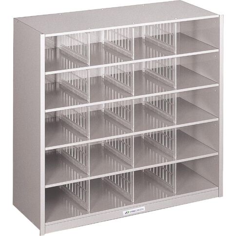Precision 20 Pigeon Hole Silver Grey Mid