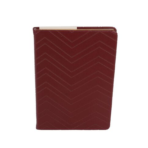 Uniti Adults Cherry Red A5 Pu Notebook