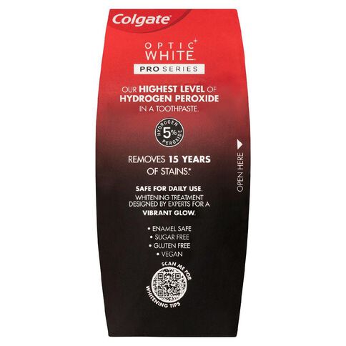 Colgate Optic White Pro Series Stain Shield Toothpaste 80g