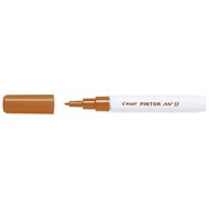 Pilot Pintor Marker Bullet Extra Fine 2.3mm Tip Brown
