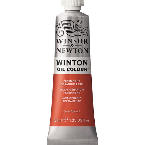 Winsor & Newton Winton Oil Paint 37ml Permanent Geranium Lake