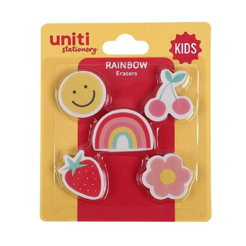 Uniti Kids Rainbow Erasers