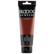 BLOCKX Acrylic Tube Burnt Sienna 120ml