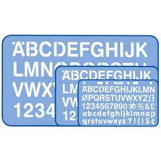 Helix Stencil 10mm/20mm/30mm Blue Mid