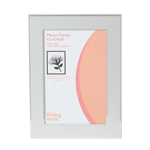 Living & Co Memories Photo Frame 4in x 6in Silver
