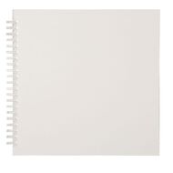 Uniti Spiral Album White 8in x 8in