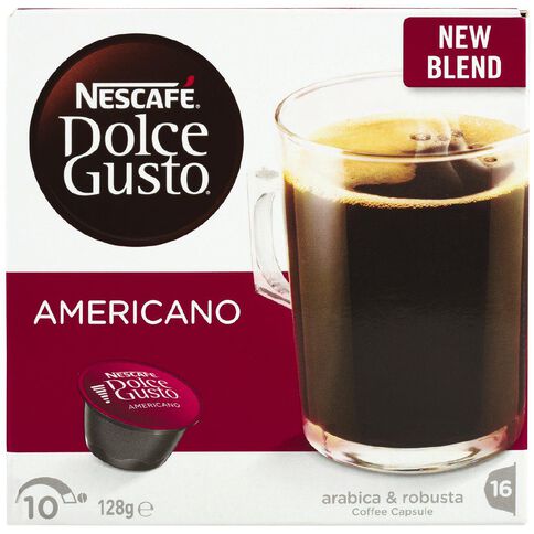 Nescafe Dolce Gusto Capsules Americano 16 Pack