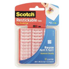 Scotch Reusable Mounting Tabs R100