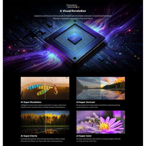 JVC 65 Inch 4K Quantum-Dot Mini-LED Google Smart TV 2025