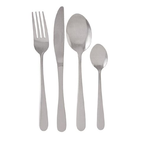 Living & Co Everyday Cutlery Set Stainless Steel 16 Piece