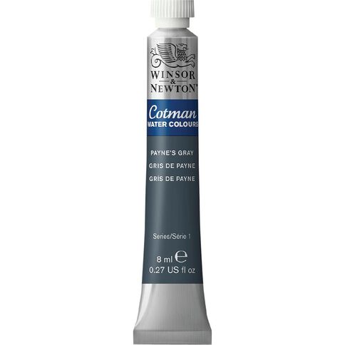 Winsor & Newton Cotman Watercolour Paint 8ml Paynes Grey