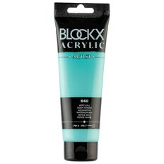 BLOCKX Acrylic Tube 120ml Aqua Green Green
