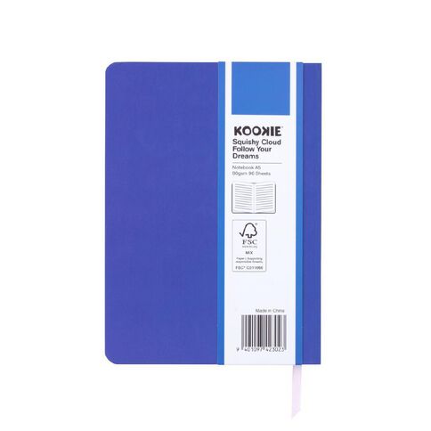 Kookie Squishy Cloud Follow Your Dreams Notebook A5