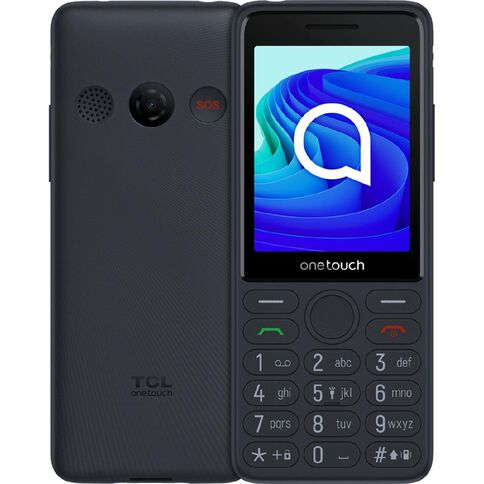 2degrees TCL OneTouch 4042S Bundle Dark Night Grey
