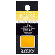 BLOCKX Watercolour Half Pan S3 315 Medium Cadmium Yellow