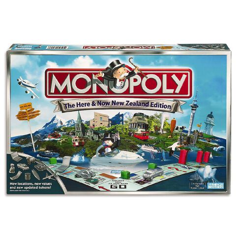 Monopoly Here & Now New Zealand Board Game