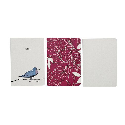 Uniti Kiwiana Notebook A6 3 Pack