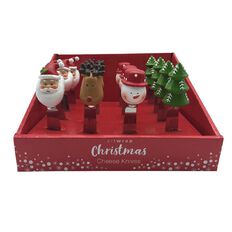 Artwrap Christmas Cheese Knife Assorted