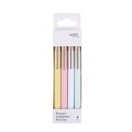 Uniti Stationery Elegant Simplicity 4 Piece Pen Set