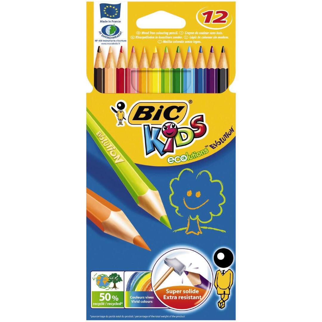Multi colour Pencil 20 Half-size Jumbo Colouring Pencils 