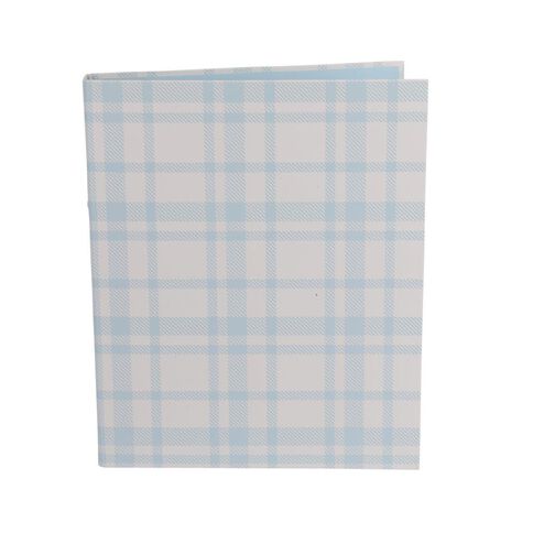 Uniti Adults Hydrangea Ring Binder Blue Uniti Adults Hydrangea Ring Binder Blue